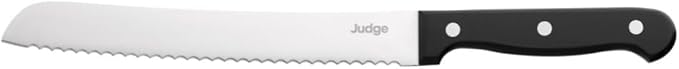 Judge Sabatier 5 piece knife block set with serrated bread knife