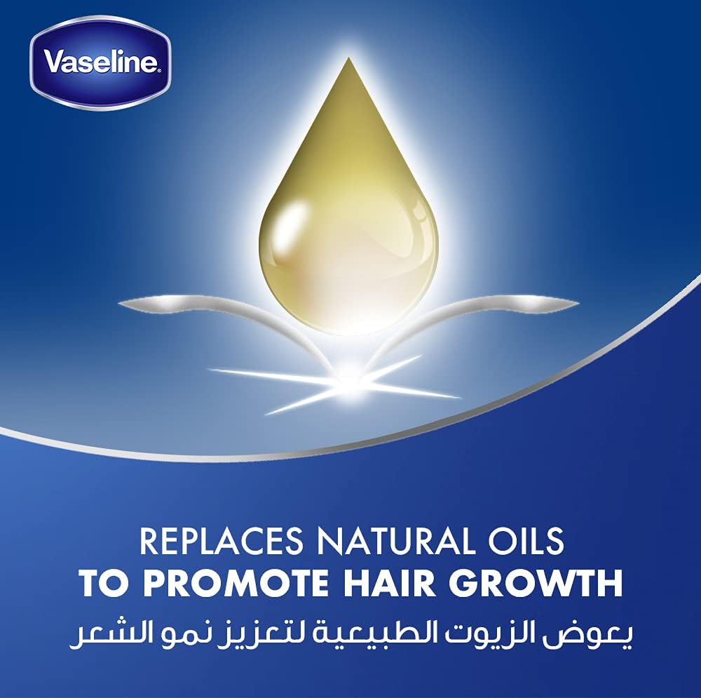 Vaseline Hair Tonic 100ml yellow oil drop bottle for hair growth