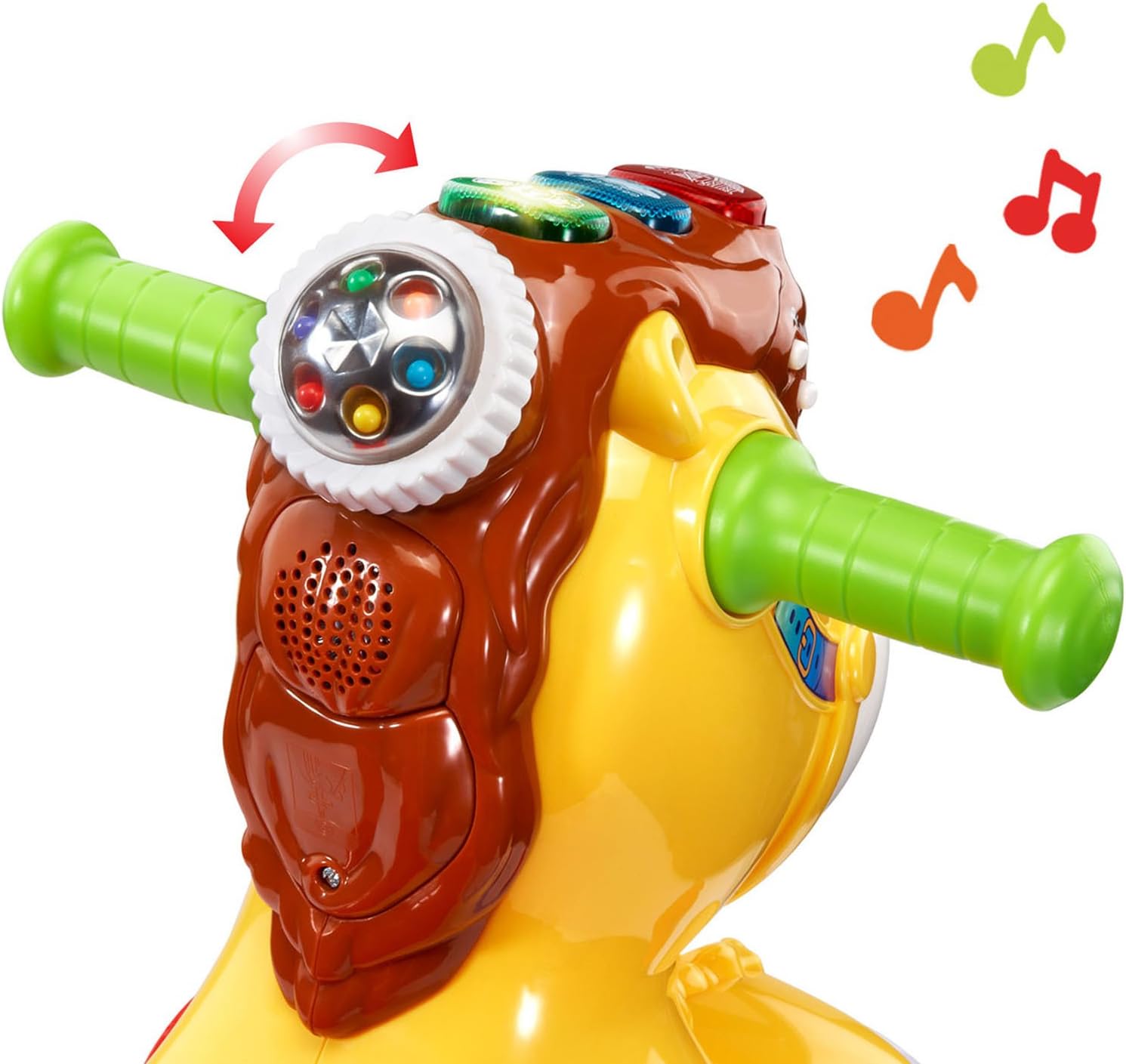 VTech Push, Gallop & Ride Pony with interactive controls and green handles