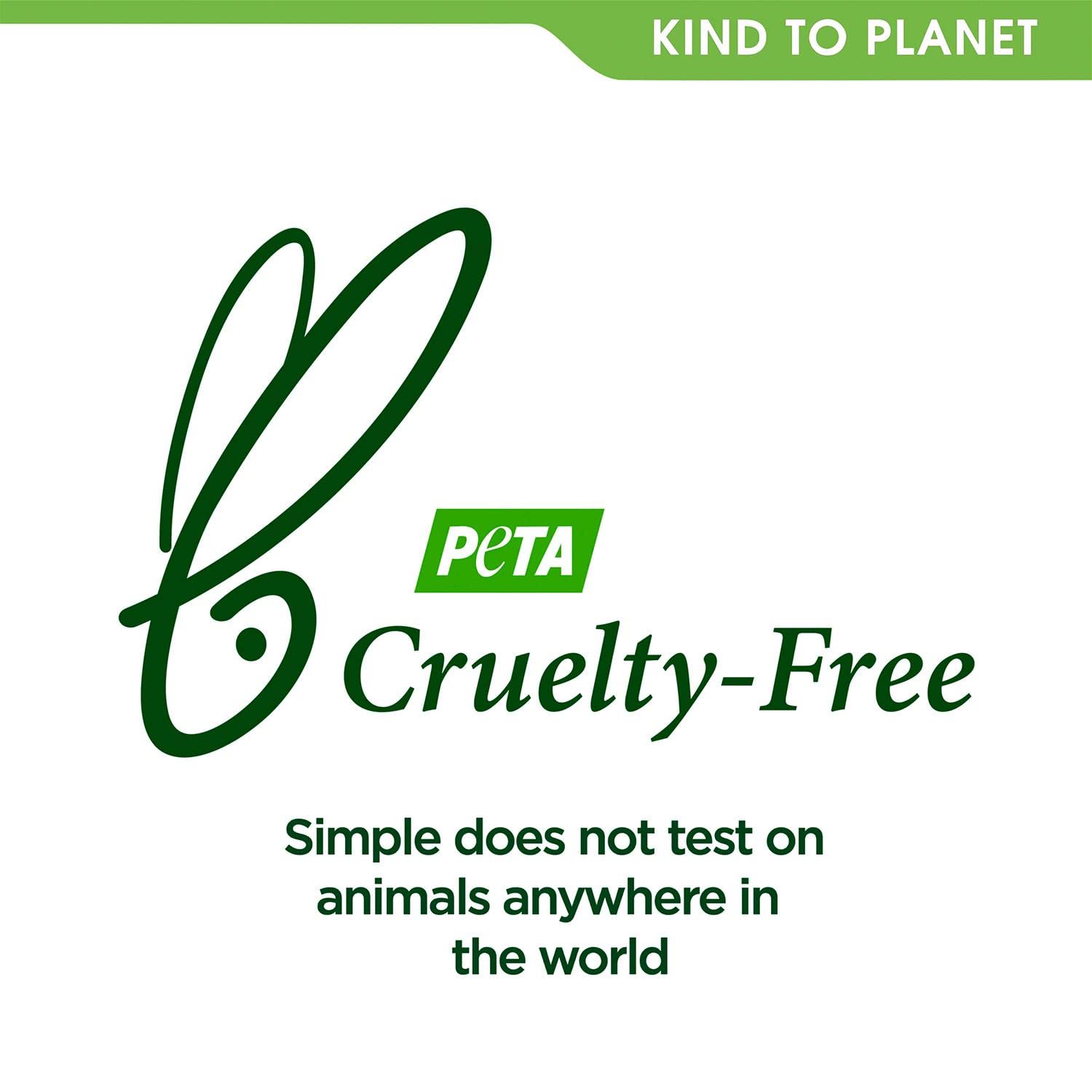 Simple Vital Vitamin Night Cream PETA Cruelty-Free certified skincare jar