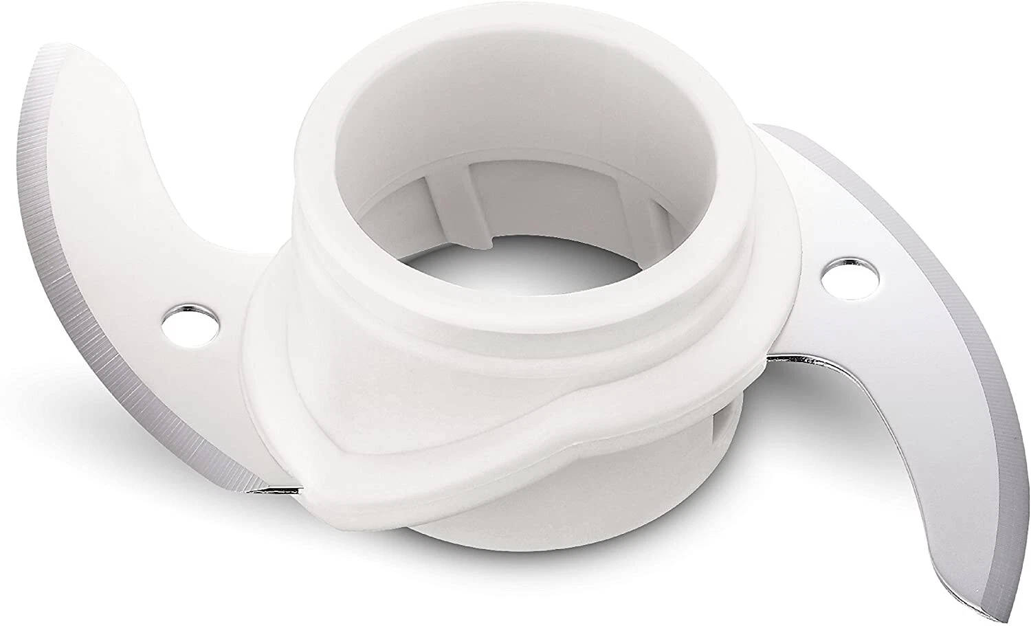 Tefal Double Force compact food processor white with dual blades and bowl