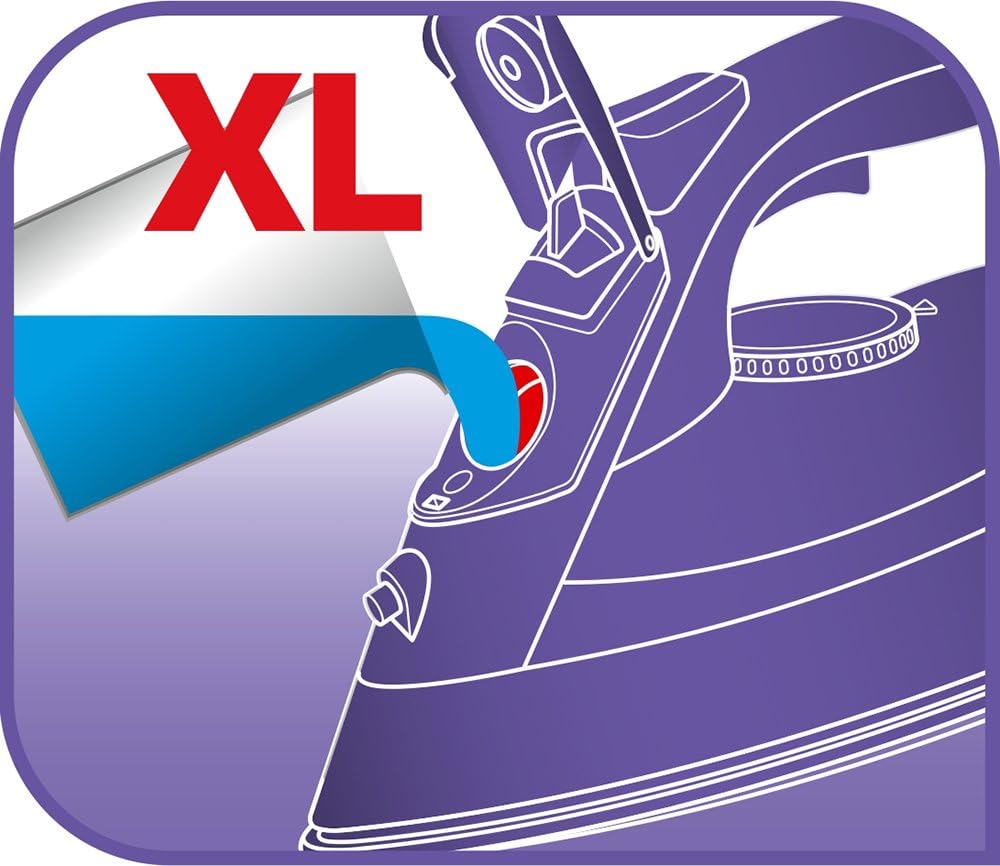 Tefal Freemove Air FV6520G0 purple cordless steam iron with XL soleplate