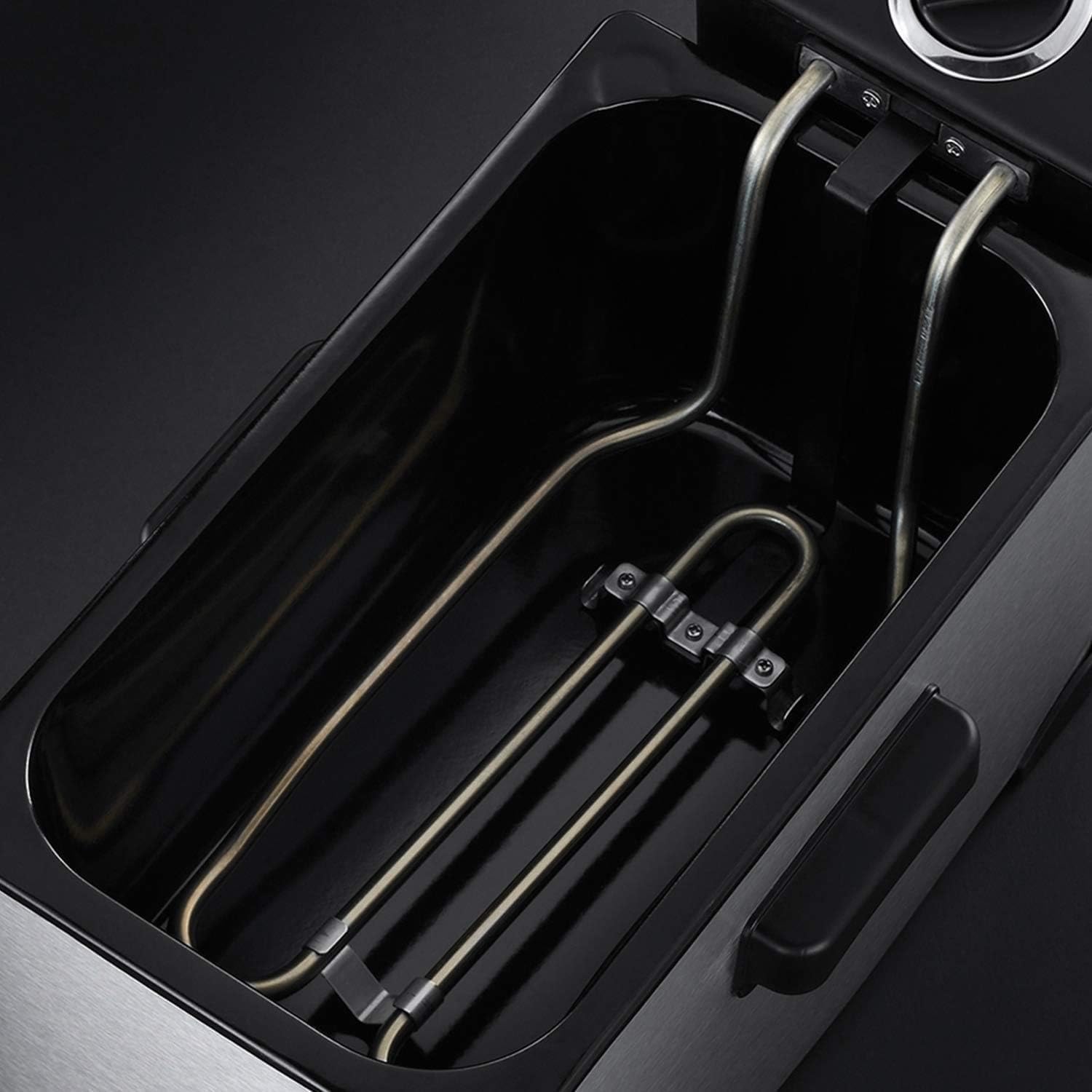Russell Hobbs Professional 3.2 litre black deep fryer with heating elements