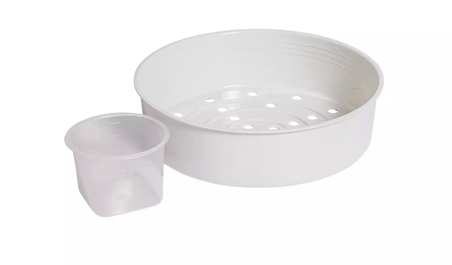 Russell Hobbs large white rice cooker bowl and steamer basket insert