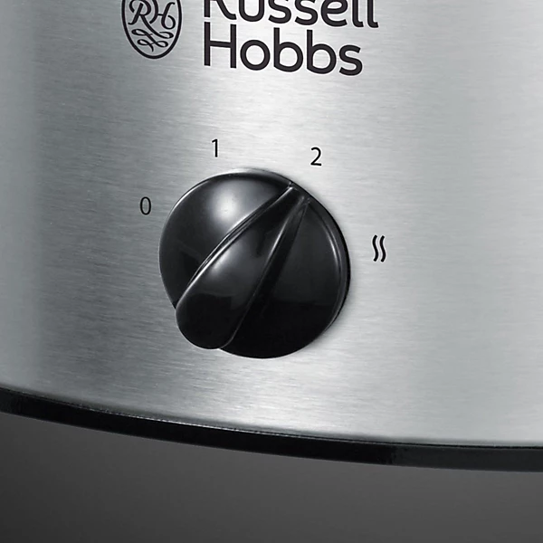 Russell Hobbs 23200 slow cooker 3.5L stainless steel temperature dial