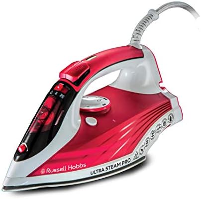 Russell Hobbs Supreme Steam Traditional Iron 23061 red and white