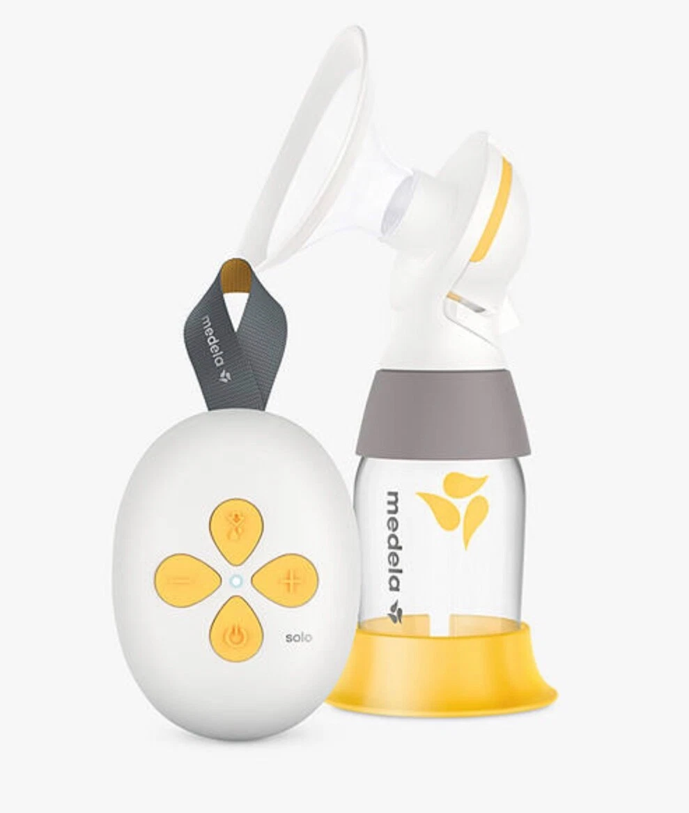 Medela Swing Flex single electric breast pump with collection bottle and accessories