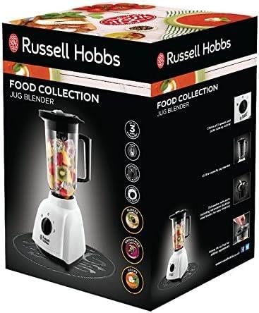 Russell Hobbs Food Collection plastic jug blender, 1.5 litre, 400W white