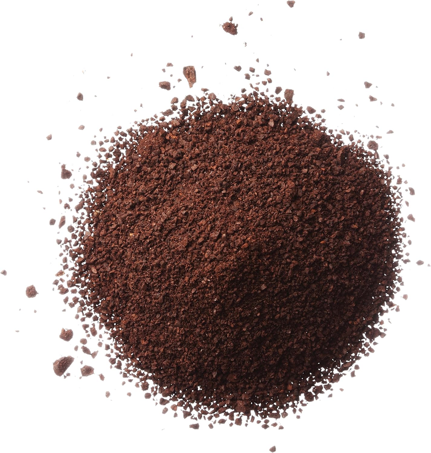 I can see the image shows ground coffee, but the product name indicates this should be for a Russell Hobbs Brew and Go Coffee Machine. The image appears to be mismatched with the product. Based on the product name provided, here's the appropriate alt text:

Russell Hobbs Brew and Go coffee machine with timer and travel flask