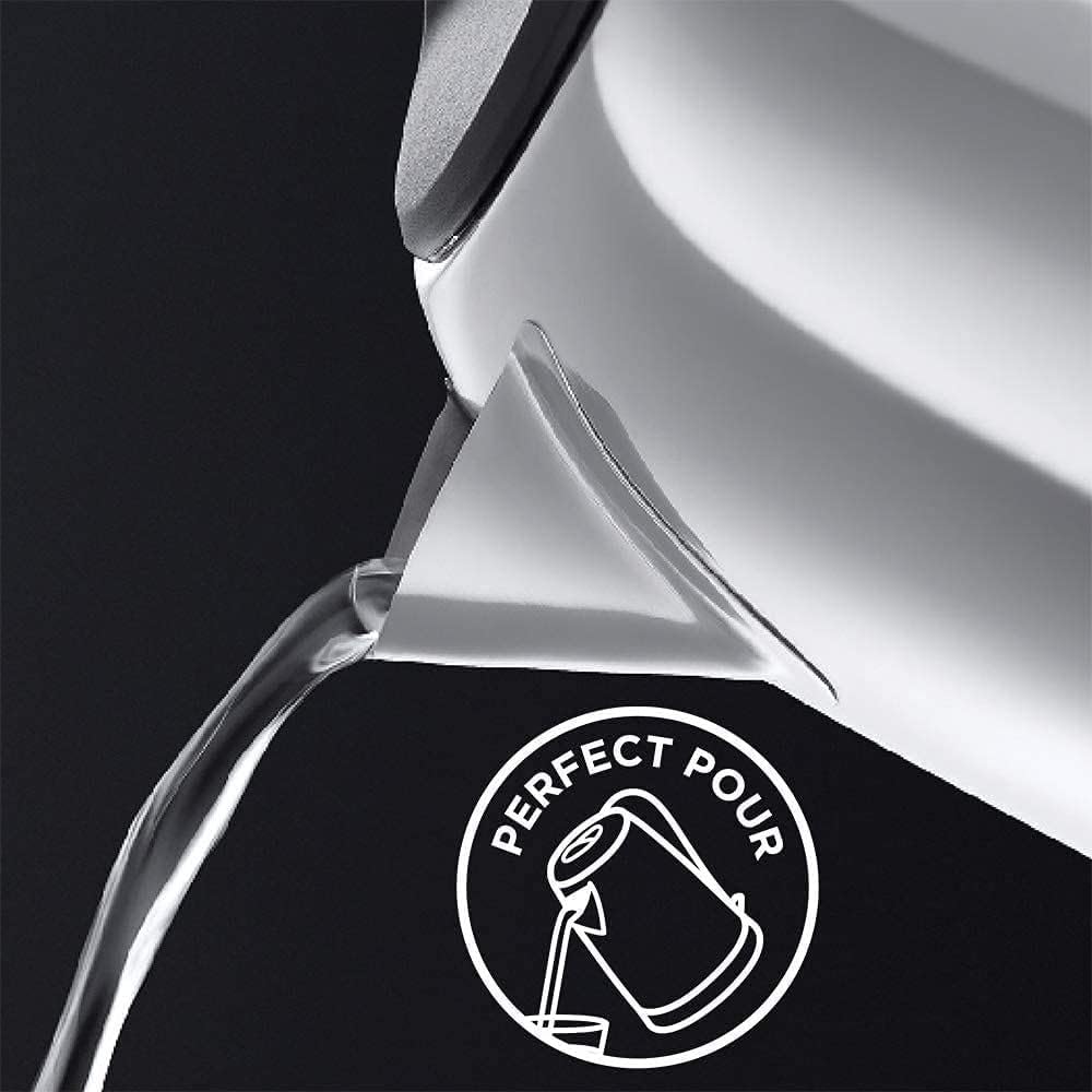 Russell Hobbs white electric kettle 1.7L with 360-degree base