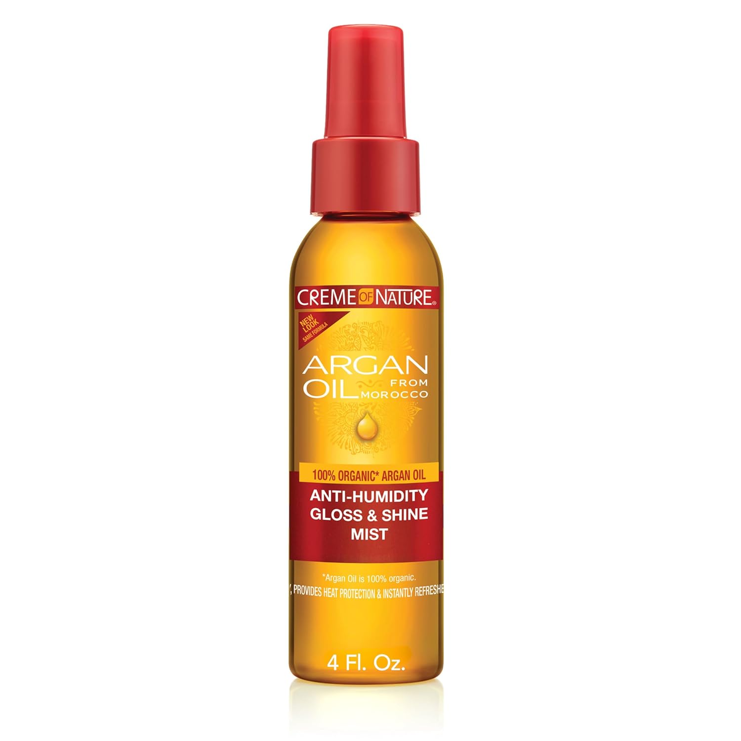 Creme Of Nature Argan Oil anti-humidity gloss and shine mist spray bottle 118ml
