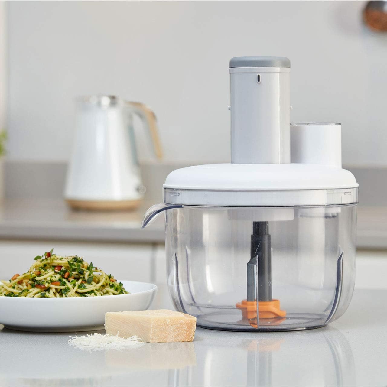 Morphy Richards Prepstar One white food processor machine with bowl