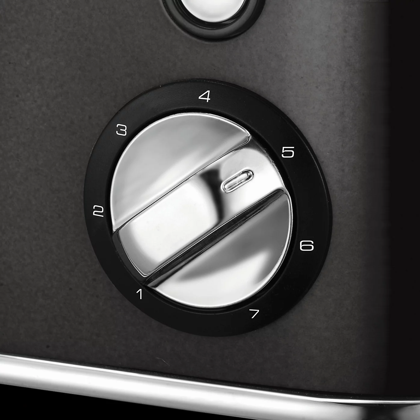 Morphy Richards Evoke 2 slice toaster black and stainless steel browning dial