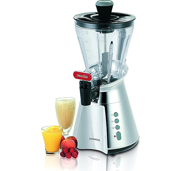 Kenwood smoothie maker 1.5L 500W two speed chrome blender