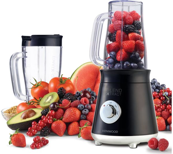 KENWOOD compact food processor 1.4L 400w white with blender jug