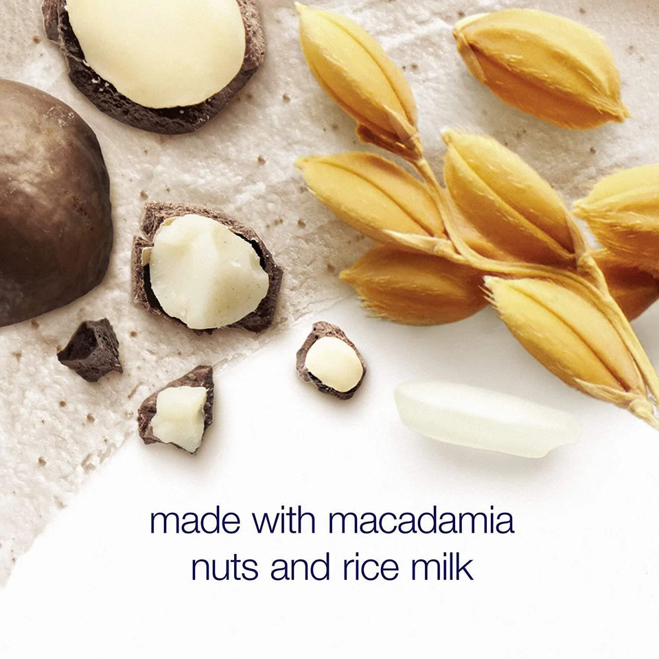 Dove Body Scrub Exfoliating Jar 225ml Macadamia with rice milk