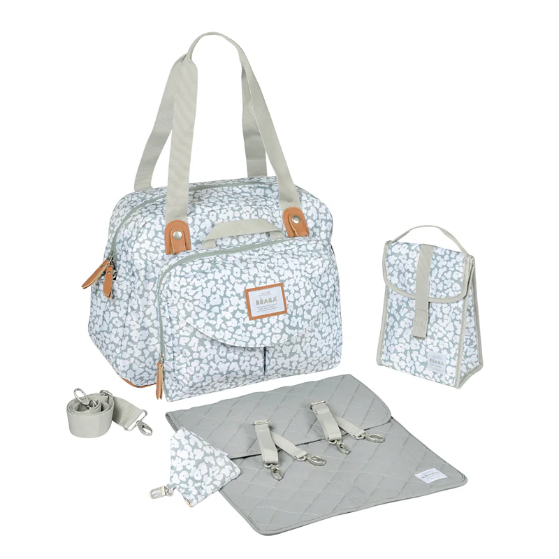 Béaba Geneva II changing bag 23L cherry blossom with accessories included