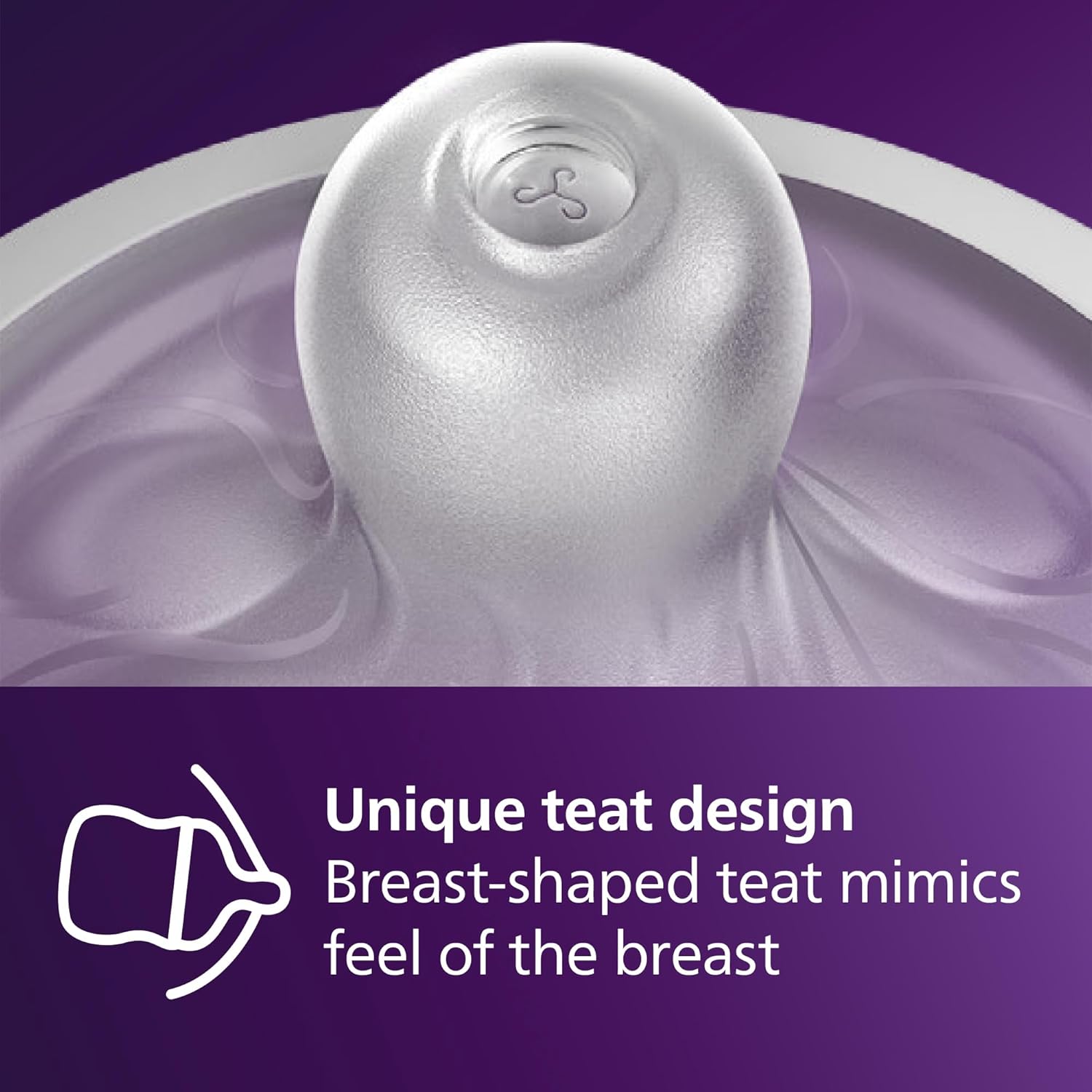 Philips Avent Natural Response 3.0 Level 4 teat white 2 pack 3m+