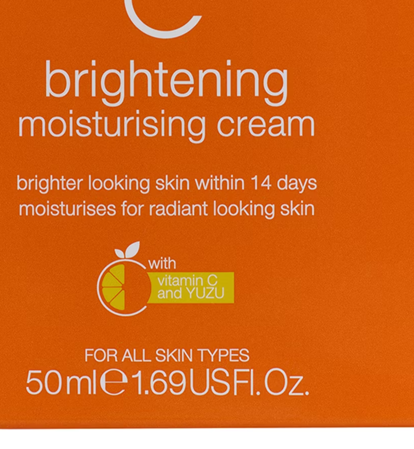 Boots Vitamin C Brightening Moisturising Cream 50ml orange packaging