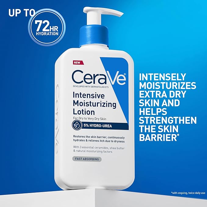 CeraVe Intensive Moisturizing Lotion 16 fl oz white pump bottle