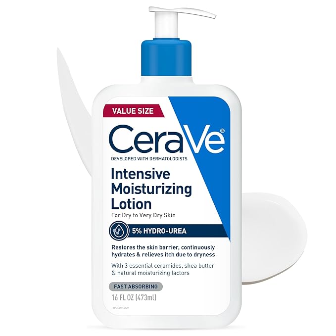 CeraVe Intensive Moisturizing Lotion 16 fl oz pump bottle with hydro-urea