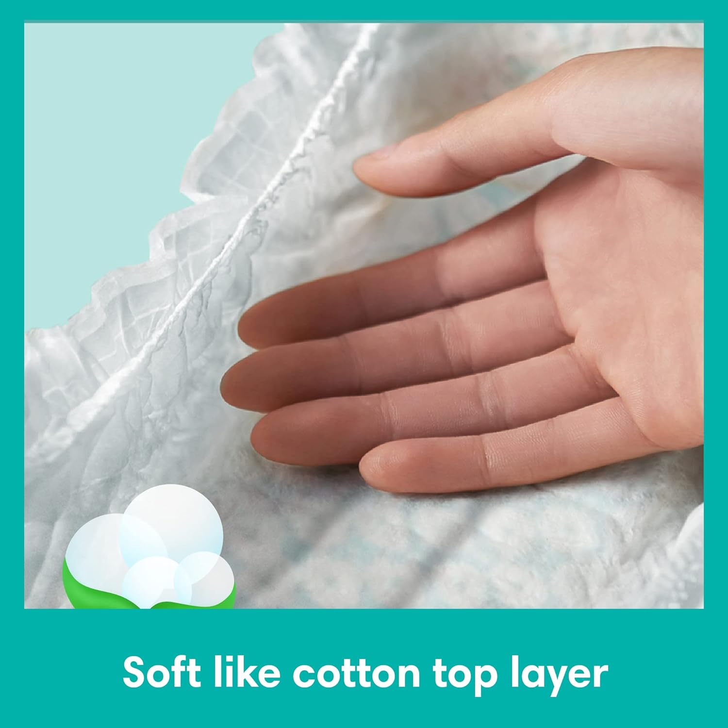 Pampers Baby-Dry Size 7 nappies 112 pack white disposable nappies