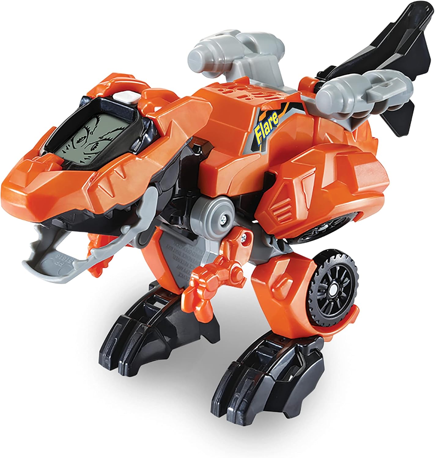 VTech Switch & Go Dinos Flare orange T-Rex transforming toy vehicle