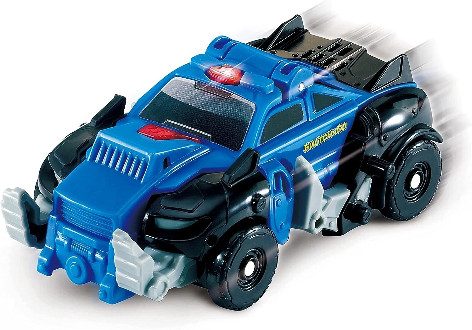 Vtech Switch and Go Guardian blue transforming police vehicle toy