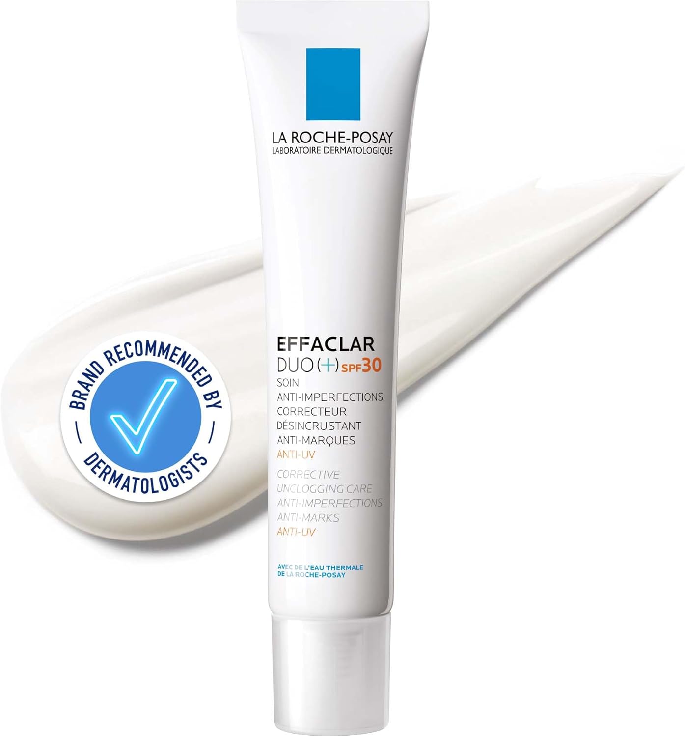 La Roche-Posay Effaclar Duo+ SPF30 white acne treatment tube 40mL
