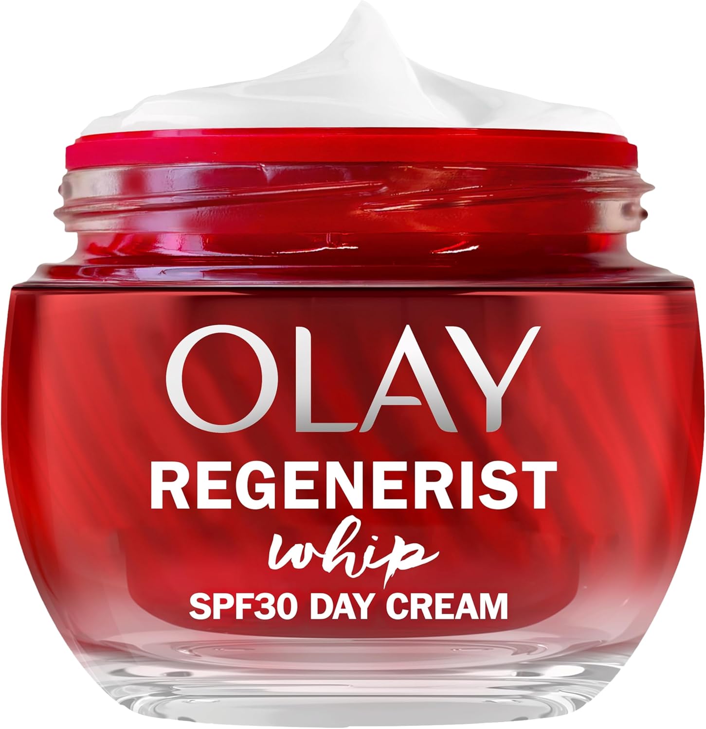 Olay Regenerist Whip SPF 30 day cream moisturiser 50ml red jar