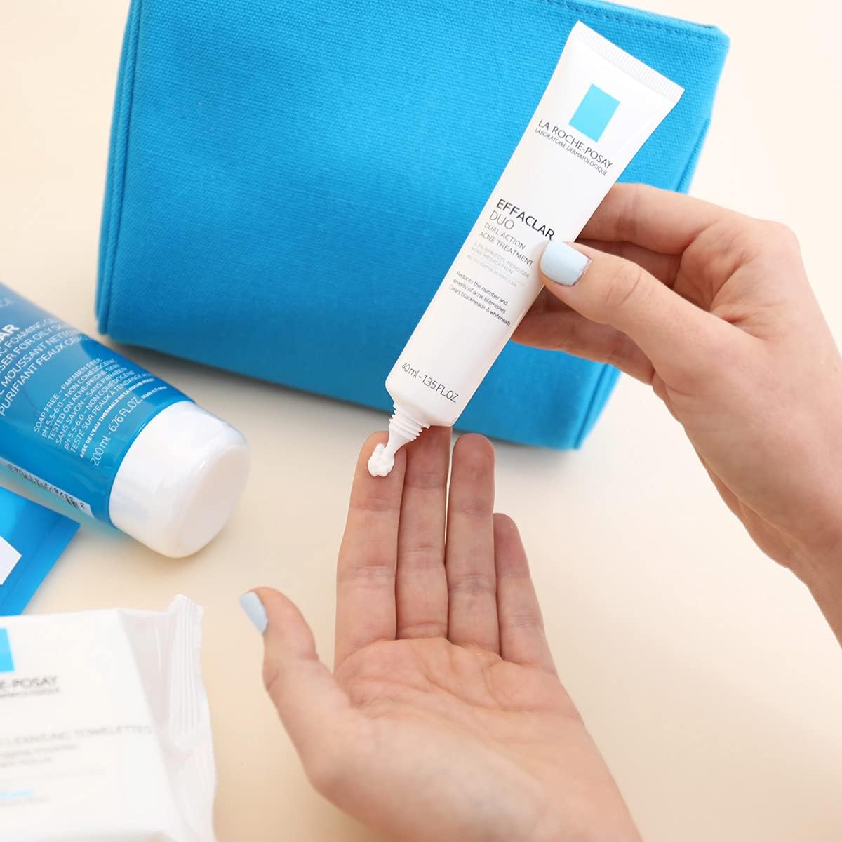 La Roche-Posay Effaclar Duo acne treatment 20ml tube with white dispenser cap