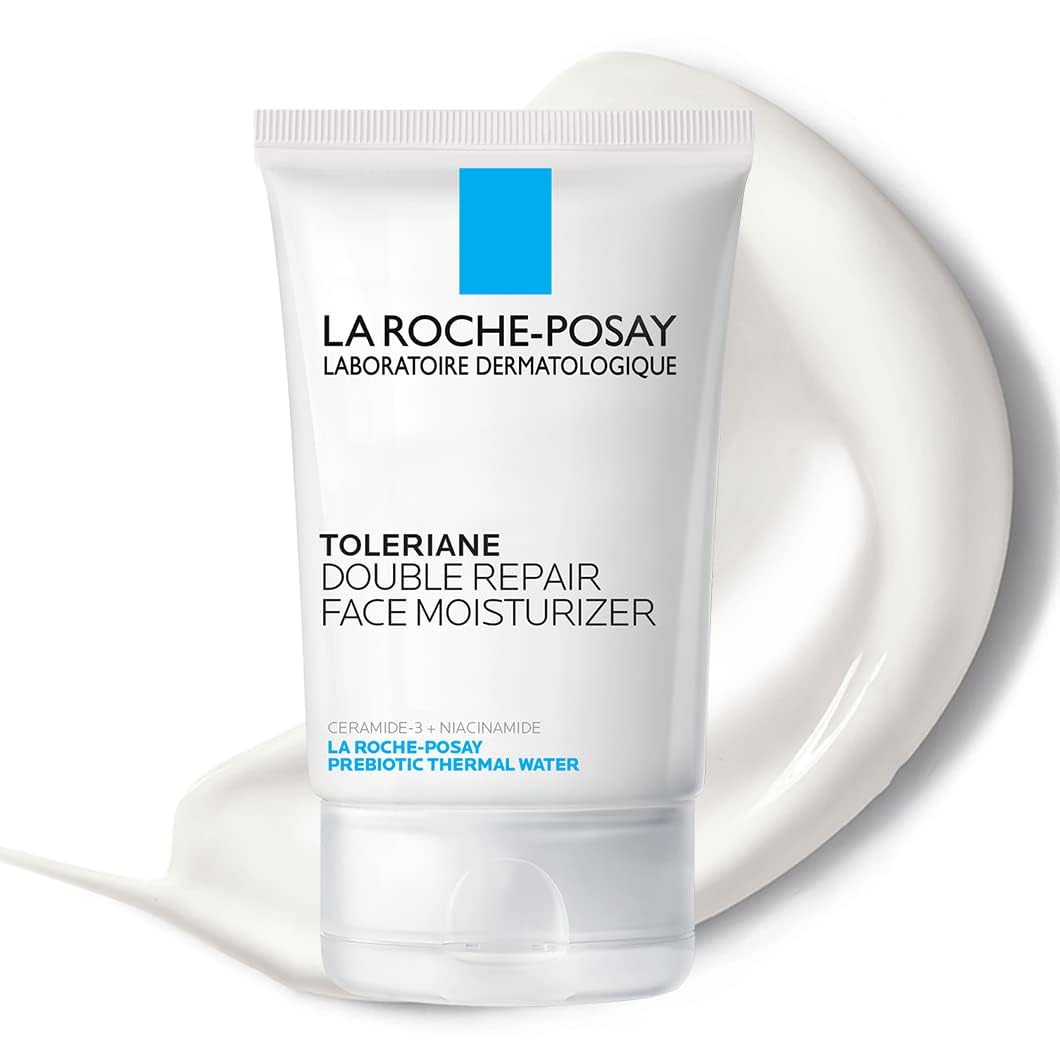 La Roche-Posay Toleriane Double Repair Face Moisturizer tube with white cream