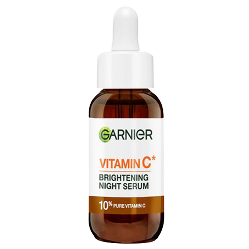 Garnier SkinActive Vitamin C Brightening Night Serum 30ml with dropper