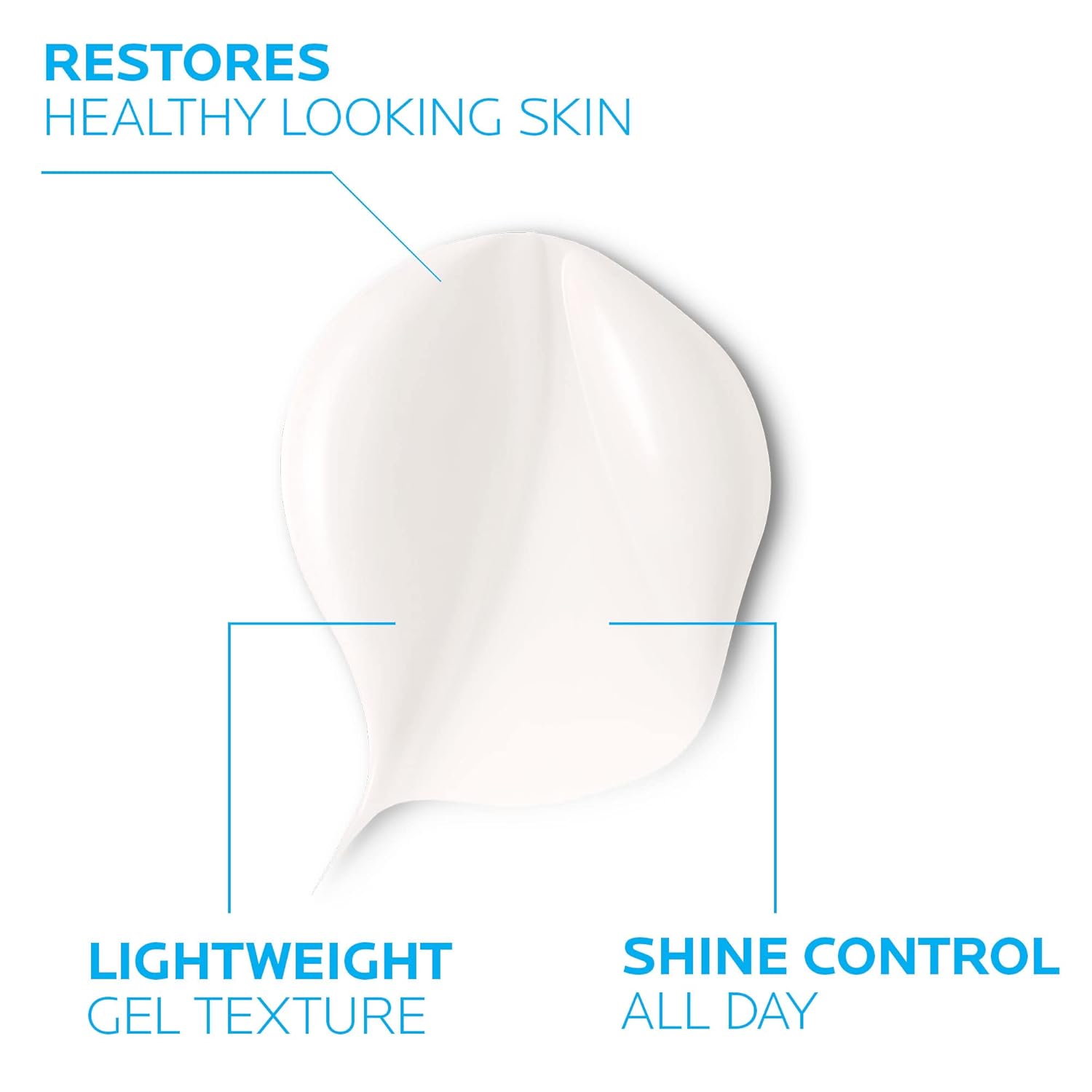 La Roche-Posay Toleriane Double Repair Matte moisturiser 30ml white gel texture