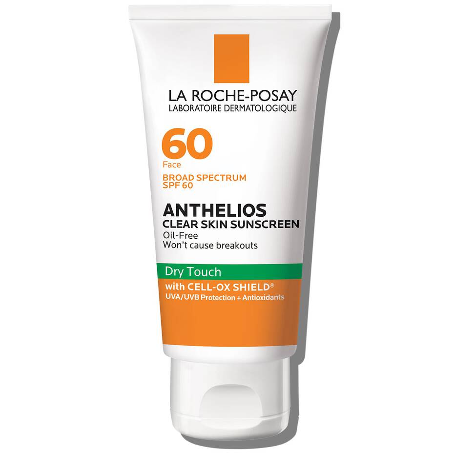 La Roche-Posay Anthelios Clear Skin oil-free sunscreen SPF 60, 50ml tube