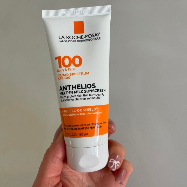 La Roche-Posay Anthelios melt-in milk sunscreen SPF 100 body and face