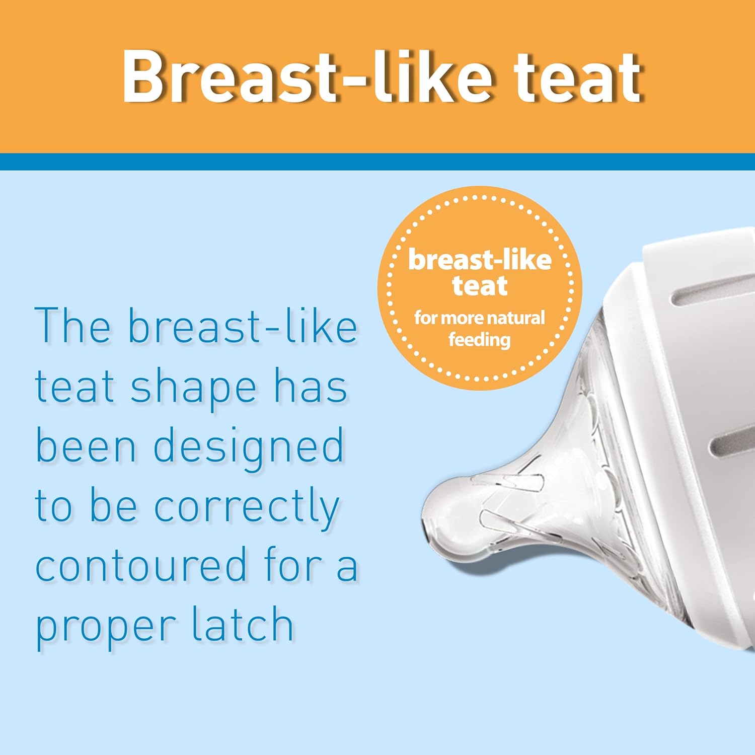 Dr Brown's Options+ 270ml feeding bottle with breast-like teat