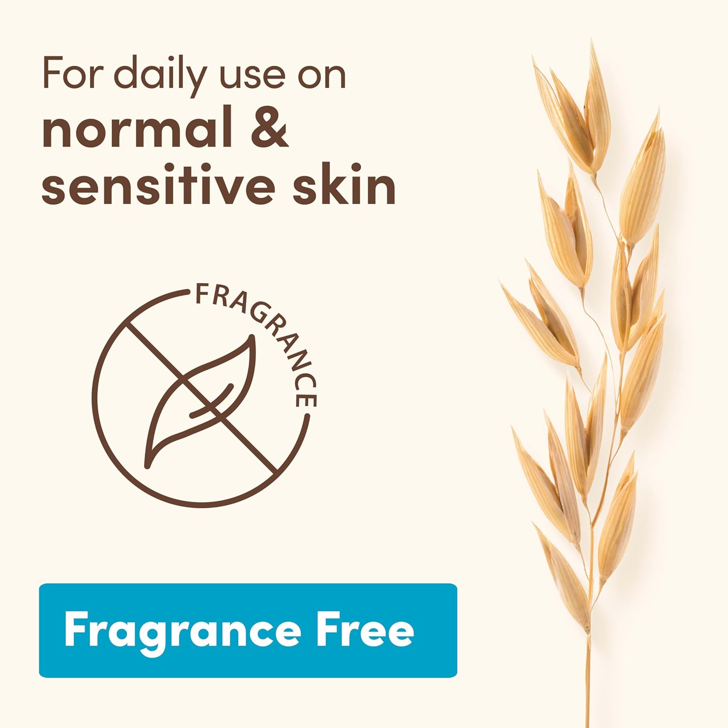 Aveeno Baby Daily Moisturising Cream with prebiotic oat and shea butter, 12oz jar