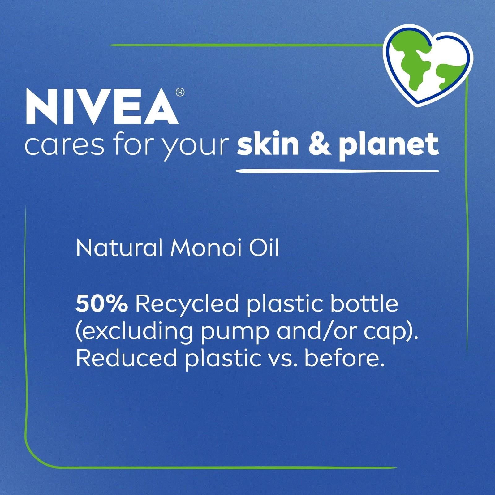 Nivea Cocoa Butter Lotion 16.9oz pump bottle with Natural Monoi Oil