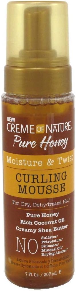 Creme of Nature Pure Honey Moisture and Twist Curling Mousse 207ml