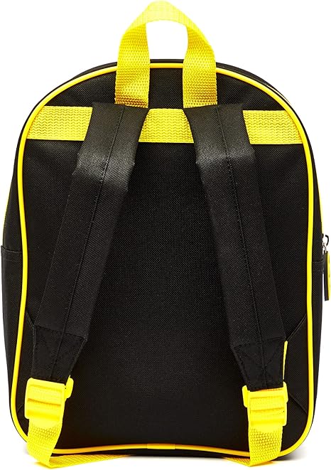 Batman Romford Arch backpack with yellow and black checkerboard design