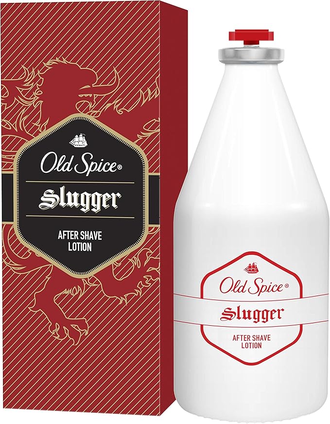 Old Spice Slugger After Shave Lotion for Men, 100 ml bottle