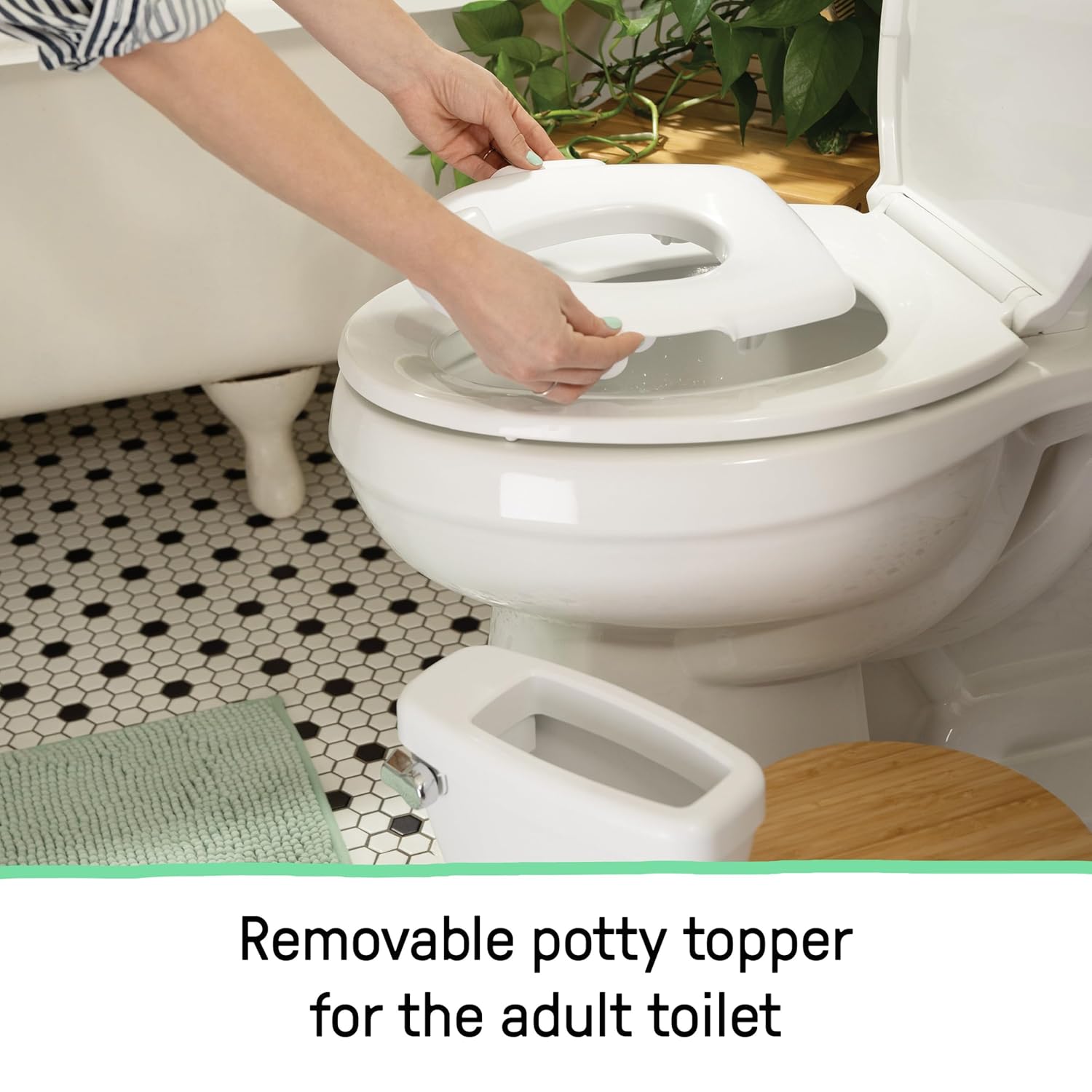 Summer Infant My Size Potty white removable toilet seat topper