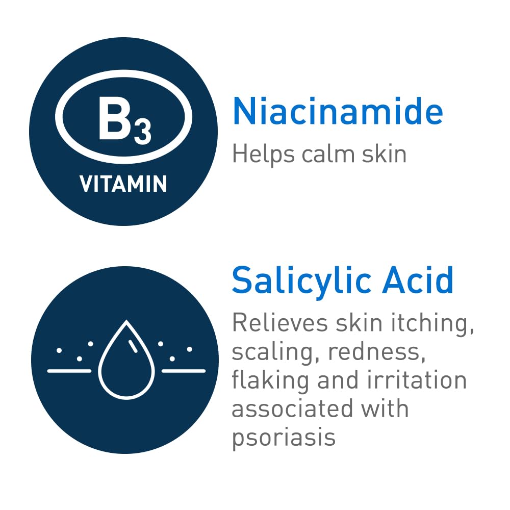 CeraVe Psoriasis Moisturising Cream with Salicylic Acid 227g jar