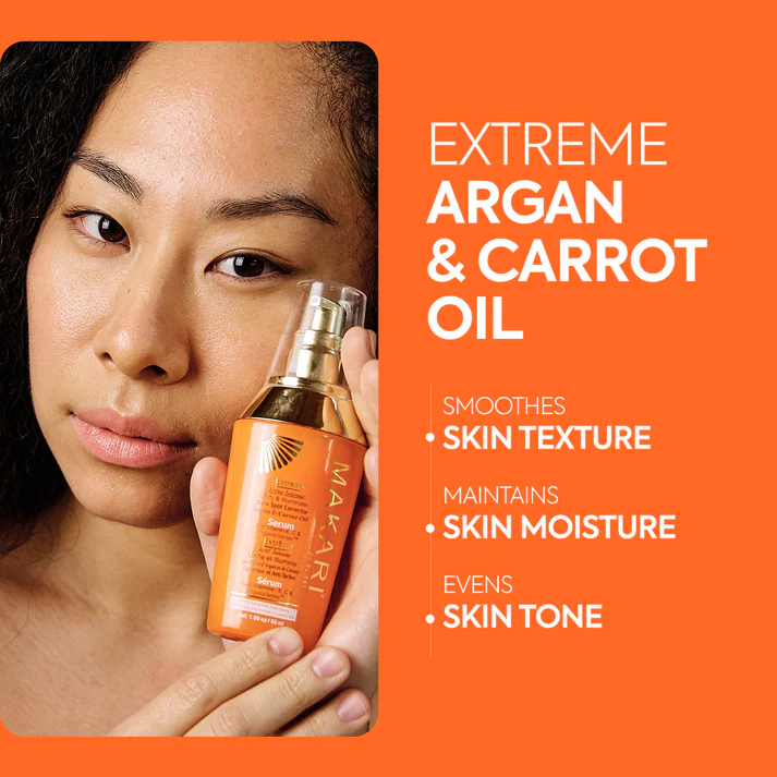 Makari Extreme Argan & Carrot Oil Dark Spot Corrector Serum 50mL bottle