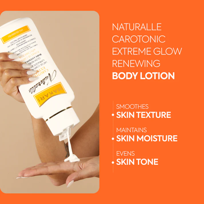 Makari Naturalle Carotonic Extreme Glow Renewing Body Lotion 500ml tube