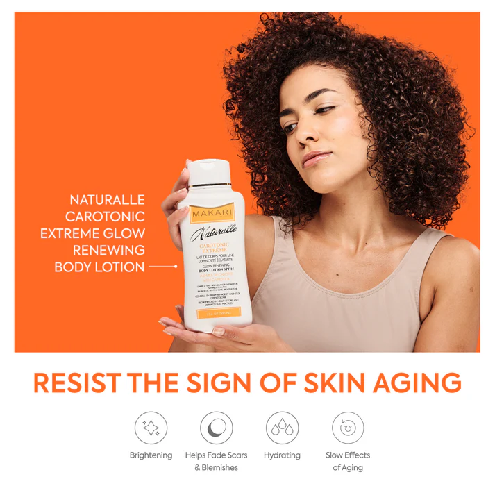 Makari Naturalle Carotonic Extreme Glow Renewing Body Lotion 500ml bottle