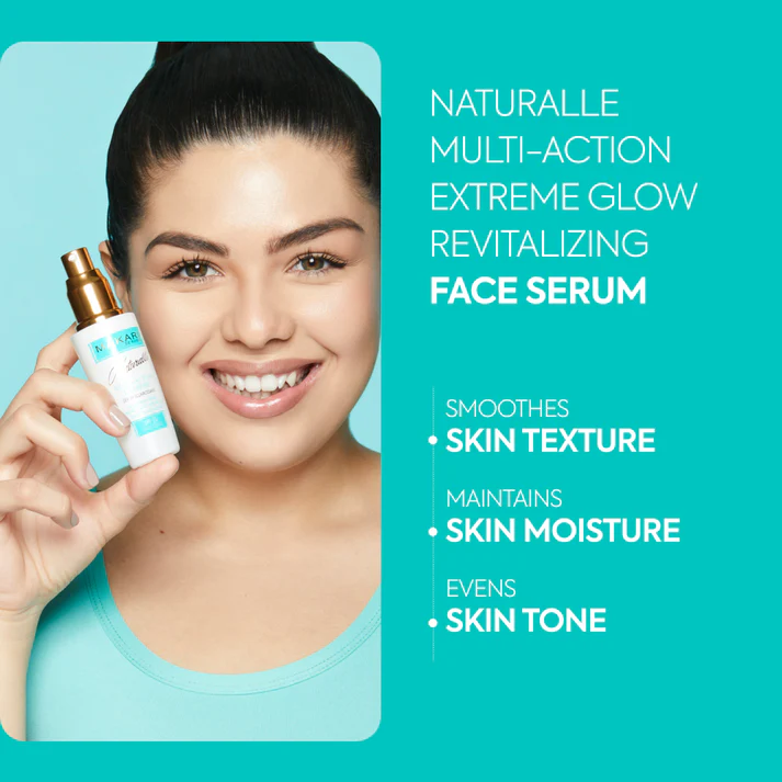 Makari Naturalle Multi-Action Extreme Glow Revitalizing Face Serum SPF 15 bottle