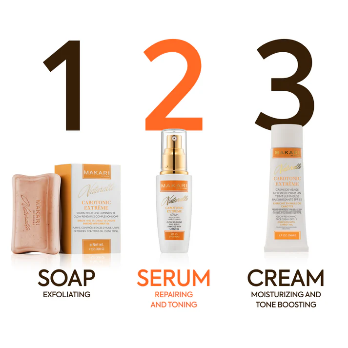 Makari Naturalle Carotonic Extreme Glow Renewing Face Serum SPF 15 50ml