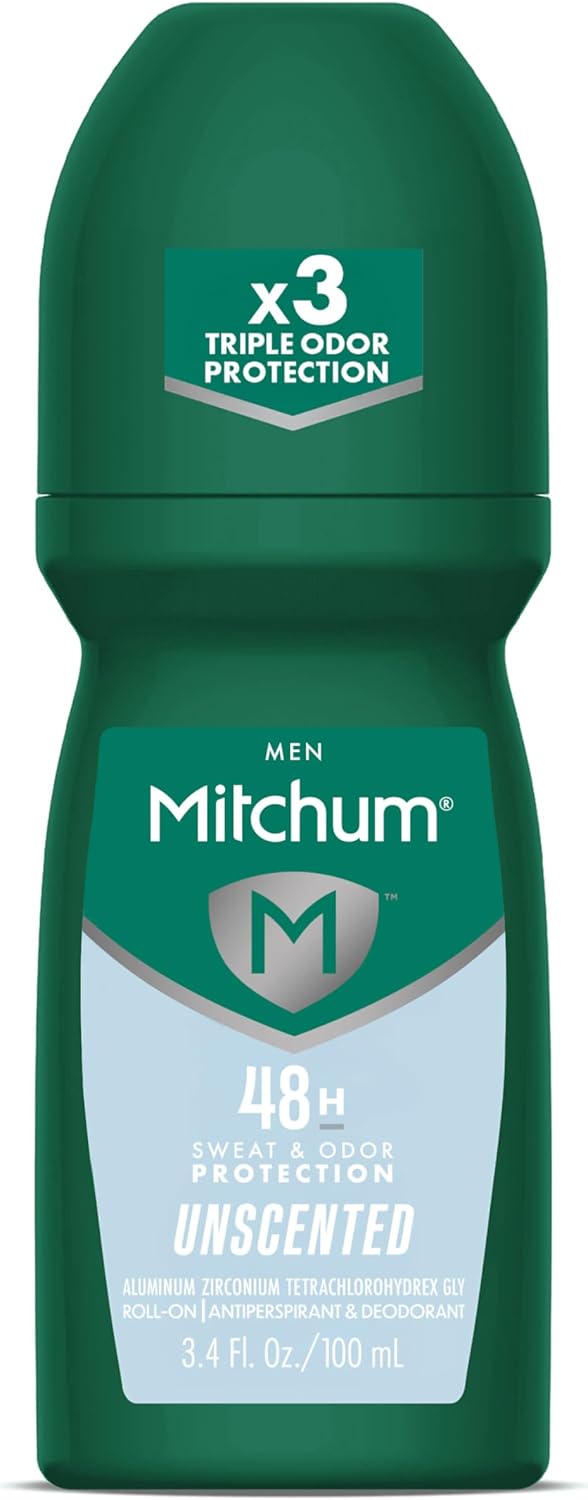 Mitchum Men Advanced Control Ice Fresh roll-on antiperspirant deodorant 100ml green bottle